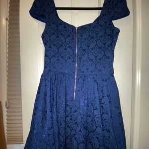 Royal Navy blue dress
